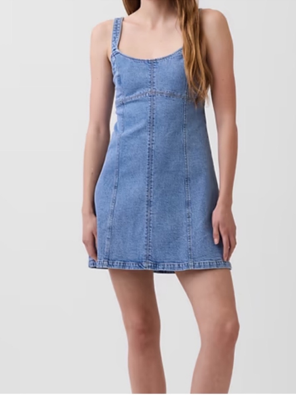 GAP
Denim Paneled Mini Dress denim
New